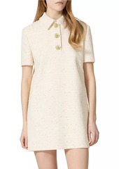 Valentino Delicate Tweed Short Dress