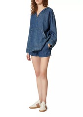 Valentino Denim Chambray Shorts