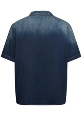 Valentino Denim Short Sleeve Shirt