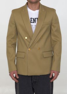 Valentino Double-breasted cotton jacket