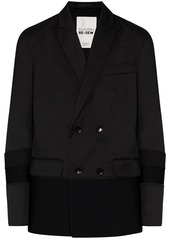 Valentino double-breasted panelled blazer