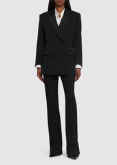 Valentino Double Breasted Wool Blazer