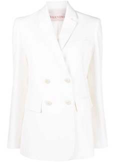 Valentino double-breasted wool blazer