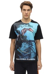 Valentino Dragon Garden Printed Cotton T-shirt