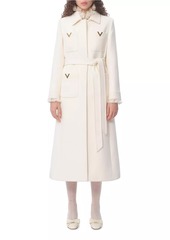 Valentino Drill Double Coat