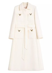 Valentino Drill Double Coat