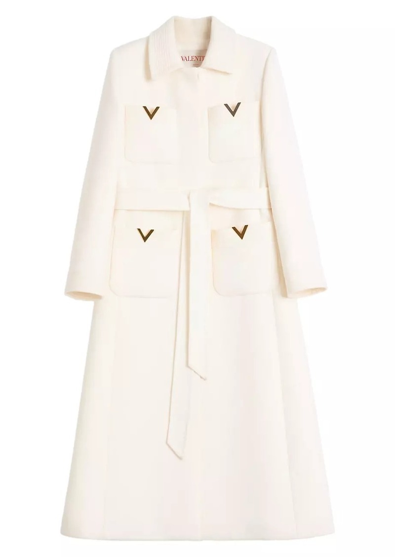 Valentino Drill Double Coat