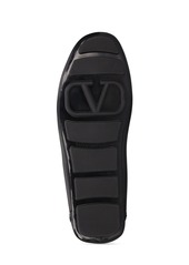 Valentino Driver Vlogo Signature Leather Loafers