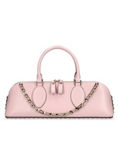 Valentino Duffle Rockstud Leather Bag