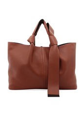 Valentino East-West Calf Leather Tote Bag