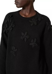 Valentino Embroidered Wool Sweater