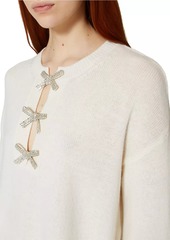 Valentino Embroidered Wool Sweater