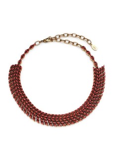 Valentino Enamel Choker Necklace