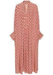 Valentino Etoile Iconograph Oversize Silk Dress