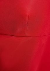 Valentino Faille Off-the-shoulder Mini Dress