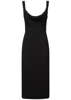 Valentino Fitted Cady Evolution Dress