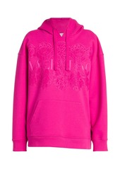 Valentino Floral Lace & Logo Hoodie
