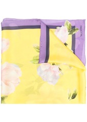 Valentino floral-print silk scarf
