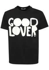 Valentino Good Lover Print Cotton T-shirt