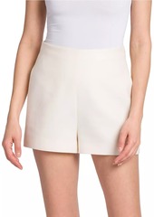 Valentino High-Waisted Crepe Couture Shorts