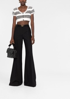 Valentino high-waisted flared trousers