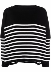 Valentino horizontal-stripe jumper