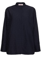 Valentino Iconographe Cotton Poplin Shirt