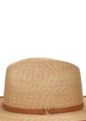 Valentino Large V Logo Signature Brimmed Hat