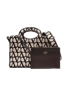 Valentino Le Troisième Toile Iconographe leather tote bag