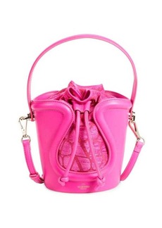 Valentino Leather Bucket Bag