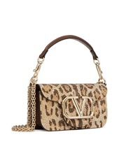 Valentino small Locò rhinestone-embellished shoulder bag