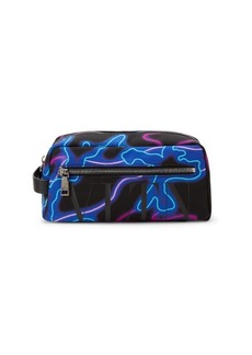 Valentino Logo Abstract Zip Pouch
