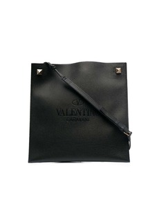 Valentino logo-embossed messenger bag