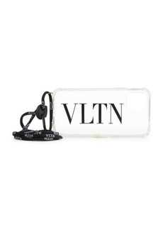 Valentino Logo Lanyard Phone Case