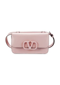 Valentino Logo Leather Belt Bag