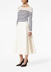 Valentino Crepe Couture midi skirt