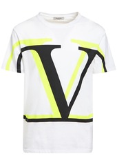 Valentino Logo Print Cotton T-shirt