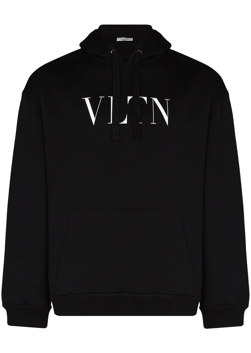 Valentino logo print hoodie