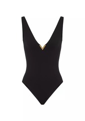 Valentino Lycra One-piece Swimsuit