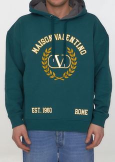 Maison Valentino print hoodie