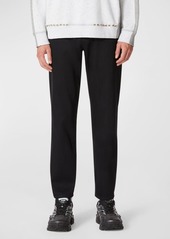 Valentino Men's Cropped Rockstud Jeans