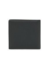 Valentino Metal Logo Leather Billfold Wallet