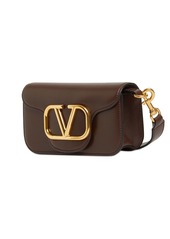 Valentino Mini Locò Leather Crossbody Bag