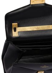 Valentino Mini One Stud Leather Top Handle Bag