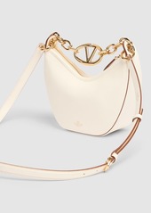 Valentino Mini Vlogo Moon Leather Top Handle Bag