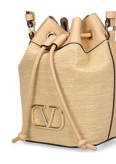 Valentino Mini Vlogo Signature Drawstring Bag