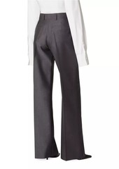 Valentino Mohair Canvas Pants