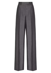 Valentino Mohair Canvas Pants