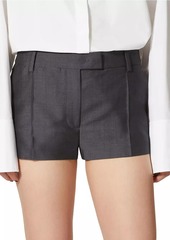 Valentino Mohair Canvas Shorts