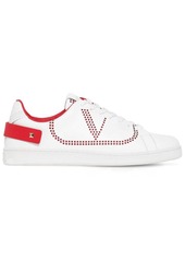 Valentino Backnet Low Top Leather Sneakers